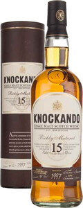 Knockando 15 Years Old, Richly Matured 1997, in tube, 0.7 л