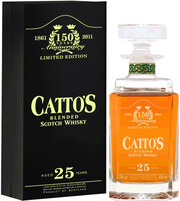 Cattos, 25 Years Old, gift box, 0.7 L