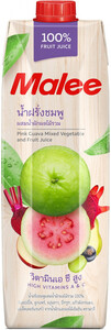 Malee, Pink Guava Mixed Vegetable and Fruit Juice, 1 л