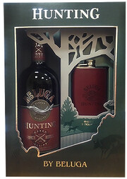 Beluga Hunting Berry Bitter, gift box with flask, 0.7 L