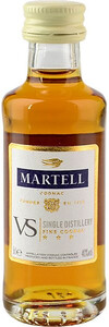 Коньяк Martell VS Single Distillery, 50 мл