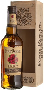 Виски Four Roses, wooden box, 0.7 л