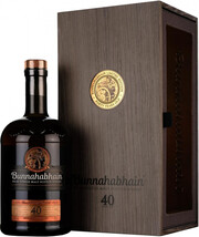 Віскі Bunnahabhain Aged 40 years, Limited Edition, wooden box, 0.7 л