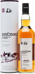 An Cnoc 18 Years Old, in tube, 0.7 L