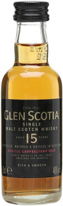 Glen Scotia 15 Years Old, 50 ml