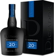 Dictador 20 Years Old, gift box, 0.7 L