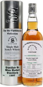 Signatory Vintage, The Un-Chillfiltered Collection Glenrothes 19 Years, 1997, metal tube, 0.7 л
