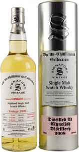 Signatory Vintage, The Un-Chillfiltered Collection Clynelish 10 Years, 2008, metal tube, 0.7 л