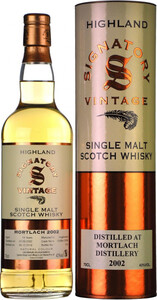 Signatory Vintage, 86 Proof Collection Mortlach 14 Years, 2002, metal tube, 0.7 л
