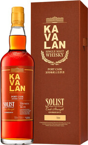 Kavalan, Solist Port Cask, gift box, 0.7 л