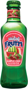 Uludag Frutti Watermelon-Strawberry, Glass, 200 мл