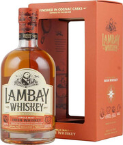 Lambay Single Malt Irish Whiskey, gift box, 0.7 л