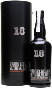 Smokehead Extra Black 18 Years Old, in tube, 0.7 л