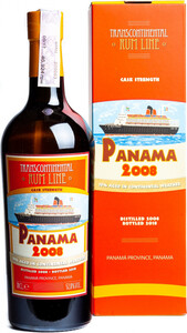 Transcontinental Rum Line Panama Cask Strength, 2008, gift box, 0.7 L