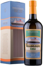 Крепкий ром Transcontinental Rum Line Guadeloupe, 2014, gift box, 0.7 л