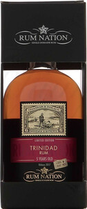 Rum Nation Trinidad 5 Years Old, gift box, 0.7 л