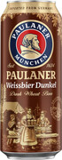 Paulaner, Hefe-Weissbier Dunkel, in can, 0.5 L