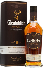 Glenfiddich 18 Years Old, gift box, 0.75 л