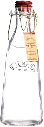 На фото изображение Kilner, Vintage Bottle, 1 L (Килнер, Винтаж Бутылка объемом 1 литр)