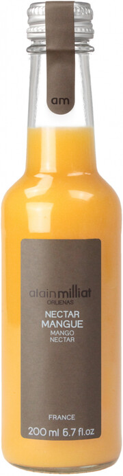 На фото изображение Alain Milliat, Nectar de Mango, 0.2 L (Ален Мия Нектар из манго объемом 0.2 литра)