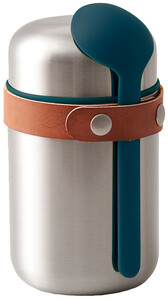Black+Blum, Food Flask Thermos for Hot, Turquoise