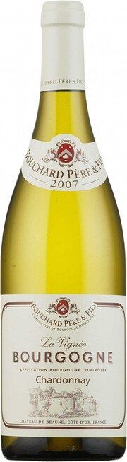 In the photo image Bouchard Pere et Fils, Bourgogne Chardonnay AOC La Vignee 2007, 0.75 L