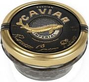 Russian Caviar House, Imperial Sturgeon Black Caviar, glass, 113 g