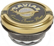 Russian Caviar House, Premier Sturgeon Black Caviar, glass, 20 g
