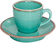 Porland, Seasons Coffee Cup, Turquoise, 80 ml