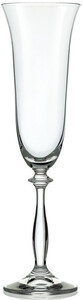 Bohemia Crystal, Angela Champagne Flute, Set of 6 pcs, 190 мл