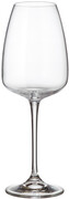Crystalite Bohemia, Anser White Wine Glass, Set of 6 pcs, 0.44 L
