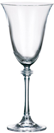 In the photo image Crystalite Bohemia, Alexandra Red Wine Glass, Set of 6 pcs, 0.25 L
