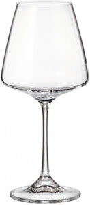 Crystalite Bohemia, Corvus Red Wine Glass, Set of 6 pcs, 360 мл