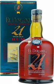 El Dorado Special Reserve 21 Years Old, gift box, 0.7 L