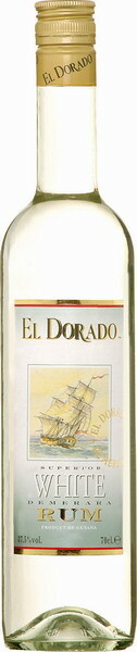 На фото изображение El Dorado Superior White Rum, 0.7 L (Эль Дорадо Суперьор Уайт объемом 0.7 литра)