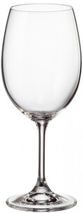 Crystalite Bohemia, Sylvia Red Wine Glass, Set of 6 pcs, 0.45 L
