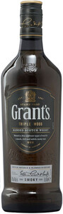 Виски Grants Triple Wood Smoky, 0.7 л