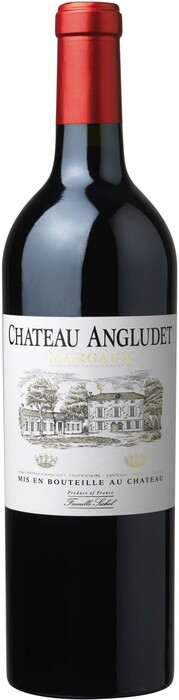 На фото изображение Chateau Angludet, Margaux AOC, 2008, 0.75 L (Шато Англюде, 2008 объемом 0.75 литра)