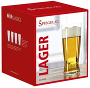 Spiegelau, Beer Classics Lager, Set of 4 pcs, 560 ml
