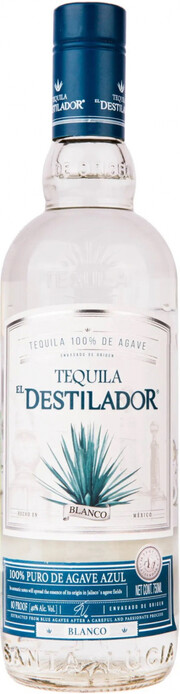 In the photo image El Destilador Clasico Silver, 0.75 L