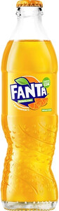 Fanta Orange, Glass, 0.33 л