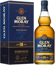 Glen Moray Elgin Heritage 18 years, gift box, 0.7 л