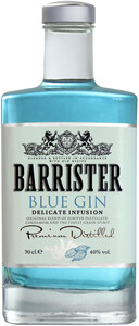 Barrister Blue Gin, 0.7 л