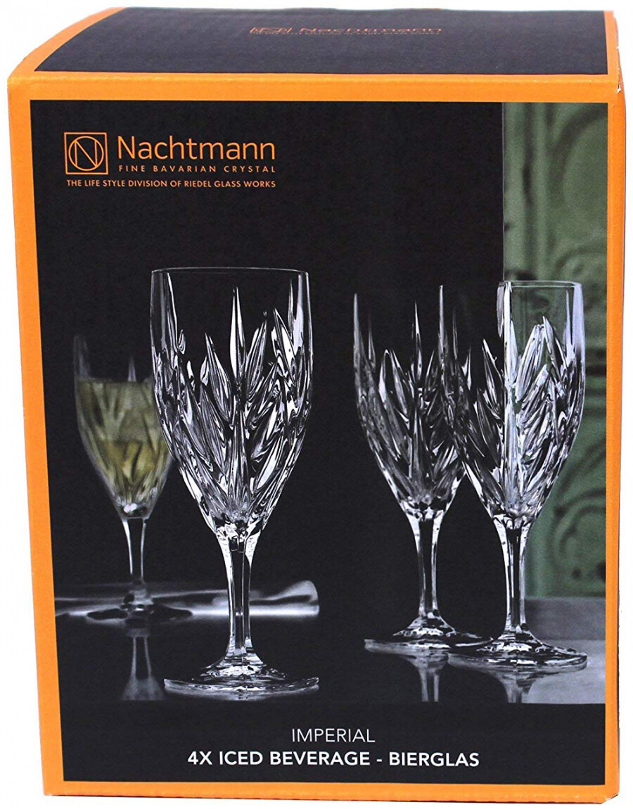 Nachtmann Imperial verres à bière Set 4tlg biertulpe verre a biere Verre Cristal