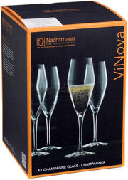 Nachtmann, ViNova, Champagne Glass, Set of 4 pcs, 280 мл