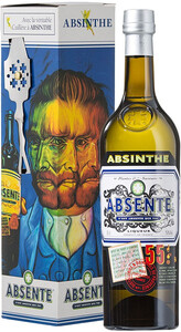 Absente 55, gift box with spoon, 0.7 L