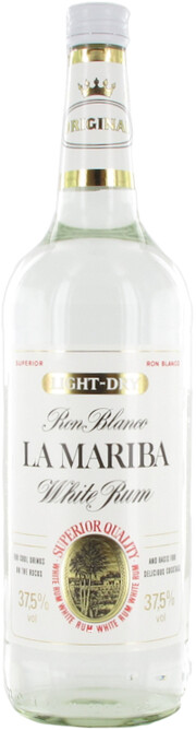 На фото изображение La Mariba White, 0.7 L (Ла Мариба Уайт объемом 0.7 литра)