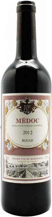 In the photo image Pierre Chanove, Medoc AOC, 2012, 0.75 L