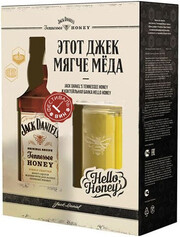 Теннесси-виски Jack Daniels Tennessee Honey, gift box with cocktail can, 0.7 л