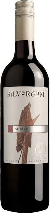 На фото изображение SilverGum Shiraz, 2018, 0.75 L (СильверГам Шираз, 2018 объемом 0.75 литра)